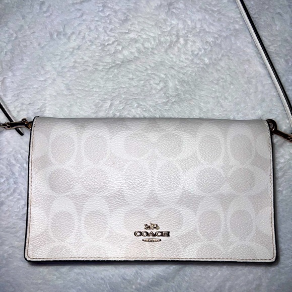 Coach Bags Coach White Crossbody Poshmark